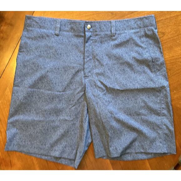 Callaway Men's Size 38‎ W Blue Stretch Active Waistband Opti-Dri Pocket Shorts - Picture 1 of 5